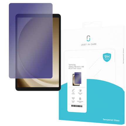 Samsung Galaxy Tab A11 / A9 - Blue Filter Screenprotector Tempered Glass