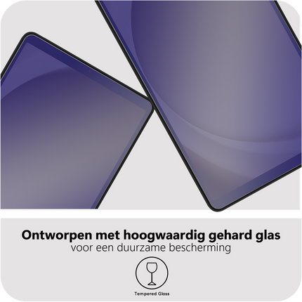 Samsung Galaxy Tab A11 / A9 - Blue Filter Screenprotector Tempered Glass