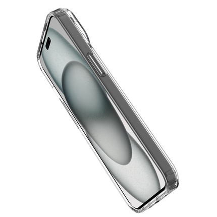 BULK | ArmorElite Case - iPhone 15 - Military Grade Back Cover - (compatible with MagSafe) - Clear