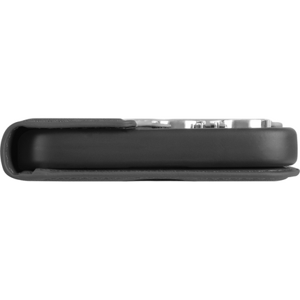 BULK | PrimeWallet Case - iPhone 15 - PU leather Wallet Case - Black