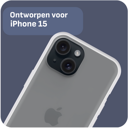 BULK | Zero% Case - iPhone 15 - Soft TPU Back Cover (GRS Recycled) - Clear