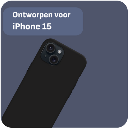BULK | Zero% Case - iPhone 15 - Soft TPU Back Cover (GRS Recycled) - Black