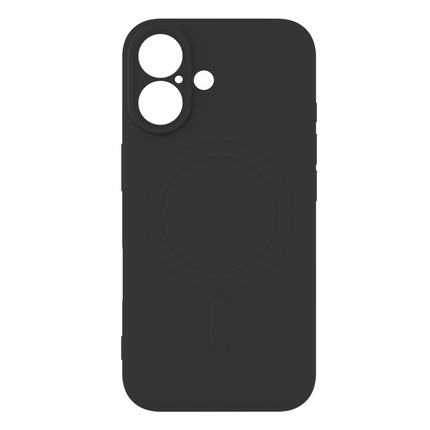 BULK | Flex Case - iPhone 16 - TPU Back Cover - (compatible with MagSafe) - Black