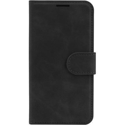 BULK | PrimeWallet Case - iPhone 16 - PU leather Wallet Case - Black