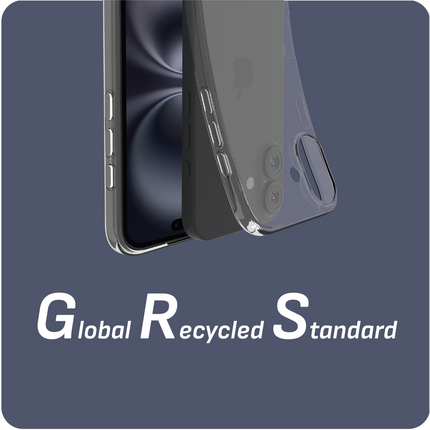 BULK | Zero% Case - iPhone 16 - Soft TPU Back Cover (GRS Recycled) - Clear