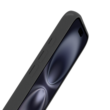 BULK | Zero% Case - iPhone 16 - Soft TPU Back Cover (GRS Recycled) - Black