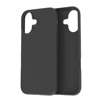 BULK | Zero% Case - iPhone 16 - Soft TPU Back Cover (GRS Recycled) - Black