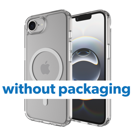 BULK | ArmorElite Case - iPhone 17e / 16e - Military Grade Back Cover - (compatible with MagSafe) - Clear