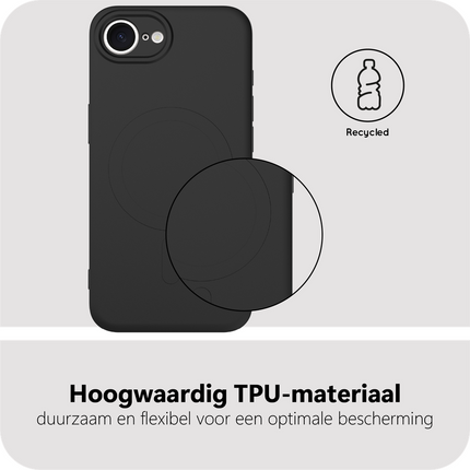 BULK | Flex Case - iPhone 17e / 16e - TPU Back Cover - (compatible with MagSafe) - Black