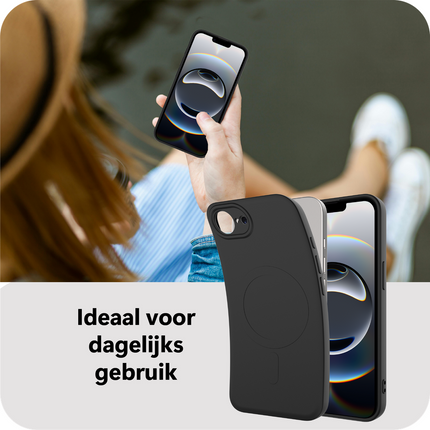 BULK | Flex Case - iPhone 17e / 16e - TPU Back Cover - (compatible with MagSafe) - Black