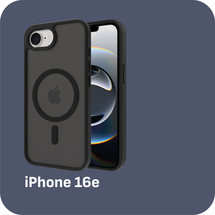 BULK | ArmorElite Case - iPhone 17e / 16e - Military Grade Back Cover - (compatible with MagSafe) - Black