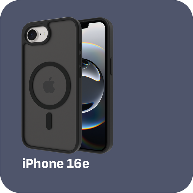 BULK | ArmorElite Case - iPhone 17e / 16e - Military Grade Back Cover - (compatible with MagSafe) - Black