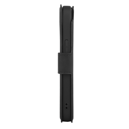 BULK | PrimeWallet Case - iPhone 17e / 16e - PU leather Wallet Case - Black