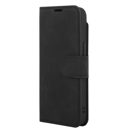 BULK | PrimeWallet Case - iPhone 17e / 16e - PU leather Wallet Case - Black