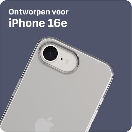BULK | Zero% Case - iPhone 17e / 16e - Soft TPU Back Cover (GRS Recycled) - Clear