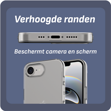 BULK | Zero% Case - iPhone 17e / 16e - Soft TPU Back Cover (GRS Recycled) - Clear