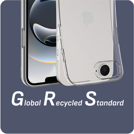 BULK | Zero% Case - iPhone 17e / 16e - Soft TPU Back Cover (GRS Recycled) - Clear
