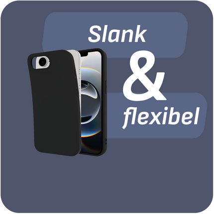 BULK | Zero% Case - iPhone 17e / 16e - Soft TPU Back Cover (GRS Recycled) - Black