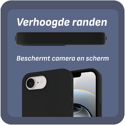 BULK | Zero% Case - iPhone 17e / 16e - Soft TPU Back Cover (GRS Recycled) - Black