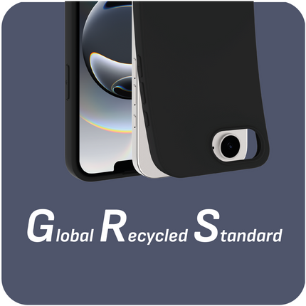 BULK | Zero% Case - iPhone 17e / 16e - Soft TPU Back Cover (GRS Recycled) - Black