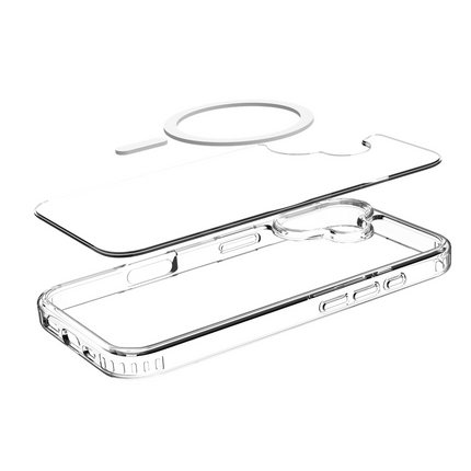 BULK | ArmorElite Case - iPhone 17 - Military Grade Back Cover - (compatible with MagSafe) - Clear
