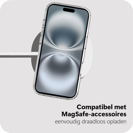 BULK | ArmorElite Case - iPhone 17 - Military Grade Back Cover - (compatible with MagSafe) - Clear