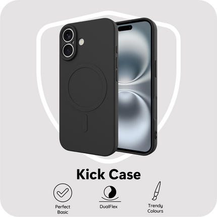 BULK | Flex Case - iPhone 17 - TPU Back Cover - (compatible with MagSafe) - Black