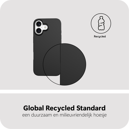 BULK | Zero% Case - iPhone 17 - Soft TPU Back Cover (GRS Recycled) - Black