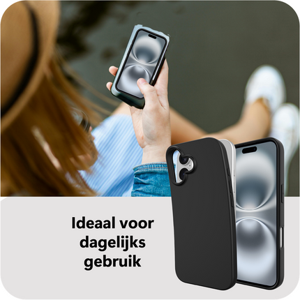 BULK | Zero% Case - iPhone 17 - Soft TPU Back Cover (GRS Recycled) - Black