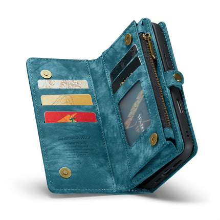 Caseme Case iPhone 16  - Multifunctional Wallet - Blue