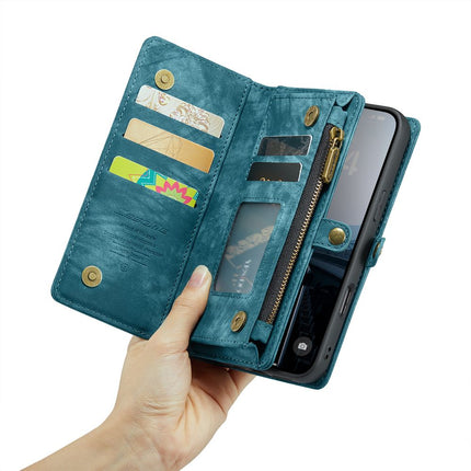 Caseme Case iPhone 16  - Multifunctional Wallet - Blue