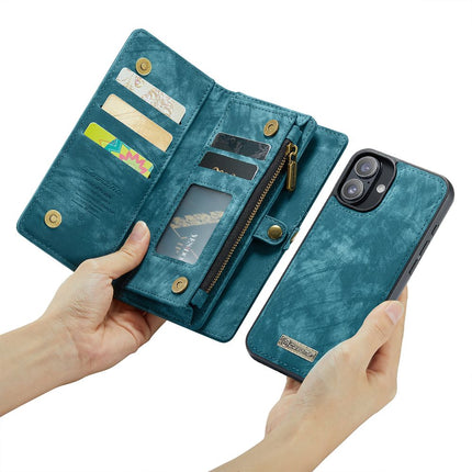 Caseme Case iPhone 16  - Multifunctional Wallet - Blue