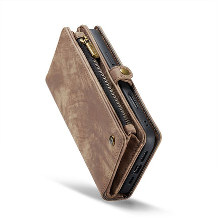 Caseme Case iPhone 16 Pro - Multifunctional Wallet - Brown