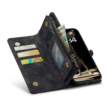 Caseme Case iPhone 16 Pro - Multifunctional Wallet - Black