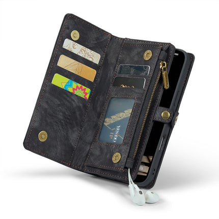Caseme Case iPhone 16 Pro - Multifunctional Wallet - Black