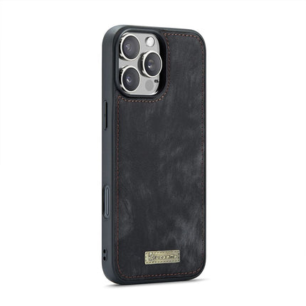 Caseme Case iPhone 16 Pro - Multifunctional Wallet - Black