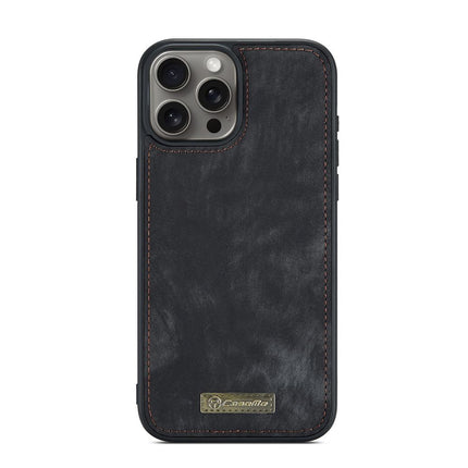 Caseme Case iPhone 16 Pro - Multifunctional Wallet - Black