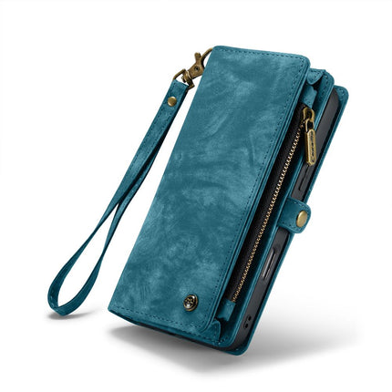 Caseme Case iPhone 16 Pro Max - Multifunctional Wallet - Blue