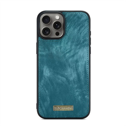 Caseme Case iPhone 16 Pro Max - Multifunctional Wallet - Blue