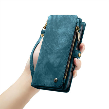 Caseme Case iPhone 16 Pro Max - Multifunctional Wallet - Blue