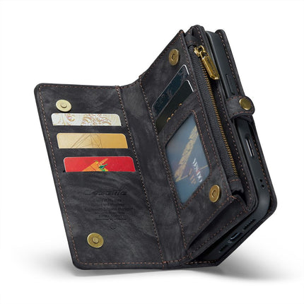 Caseme Case iPhone 16 Pro Max - Multifunctional Wallet - Black