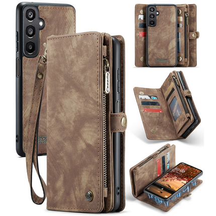Caseme Case Samsung Galaxy A16 - Multifunctional Wallet - Brown