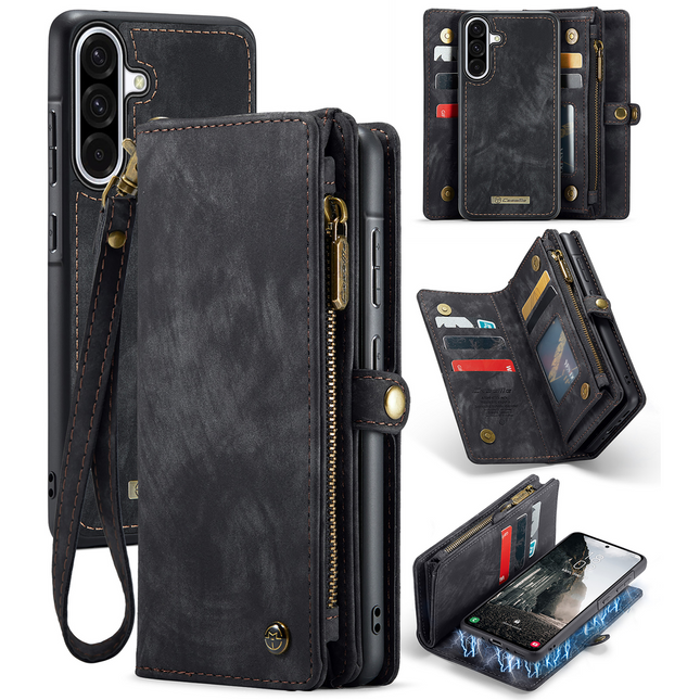 Caseme Case Samsung Galaxy A36 - Multifunctional Wallet - Black