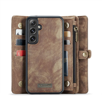 Caseme Case Samsung Galaxy S24 FE - Multifunctional Wallet - Brown