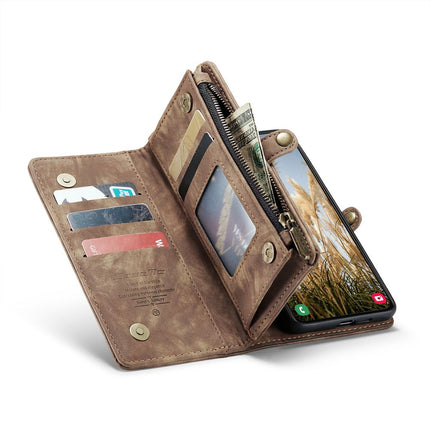 Caseme Case Samsung Galaxy S24 FE - Multifunctional Wallet - Brown