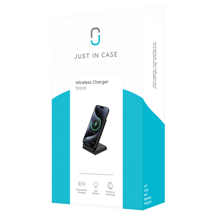 Wireless Charger Stand 15W - Black