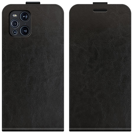 Oppo Find X3 Pro - Flip Case - Black