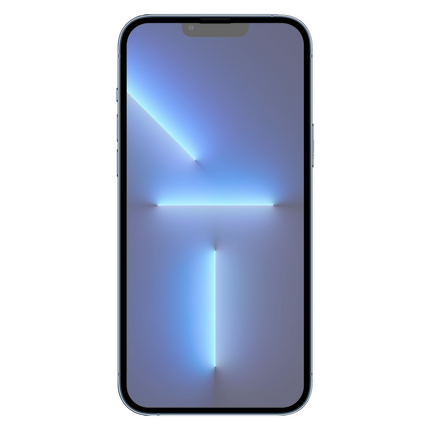 iPhone 13 Pro Max - Full Cover Screenprotector Tempered Glass - Black