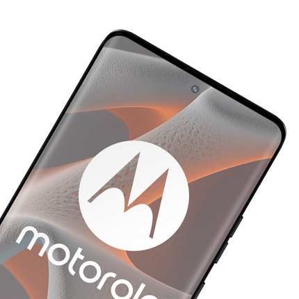 Motorola Edge 50 Pro - Full Cover Screenprotector Tempered Glass - Black
