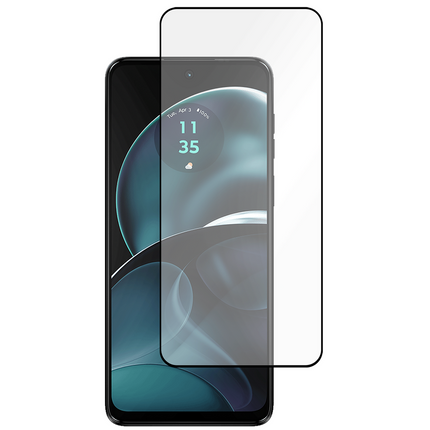 Motorola Moto G14/G54 5G - Full Cover Screenprotector Tempered Glass - Black